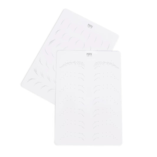 POPU & Sumei Smsenka Douyin Brows Practice Pads – 5-Sheet Set for PMU Beginners