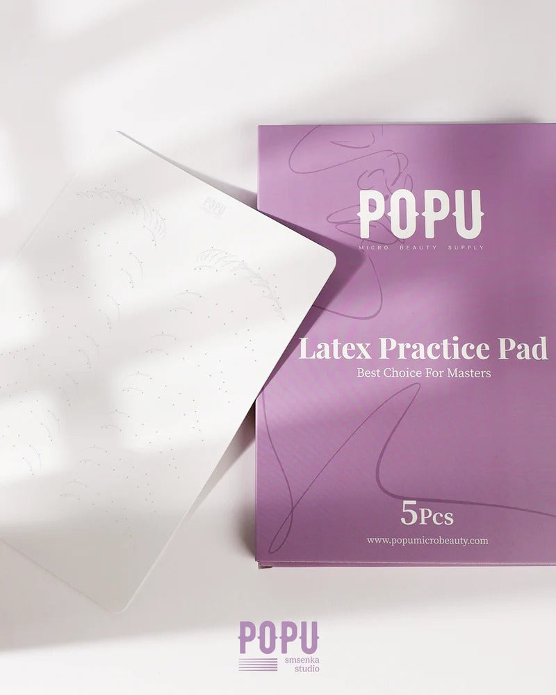 POPU & Sumei Smsenka Douyin Brows Practice Pads – 5-Sheet Set for PMU Beginners