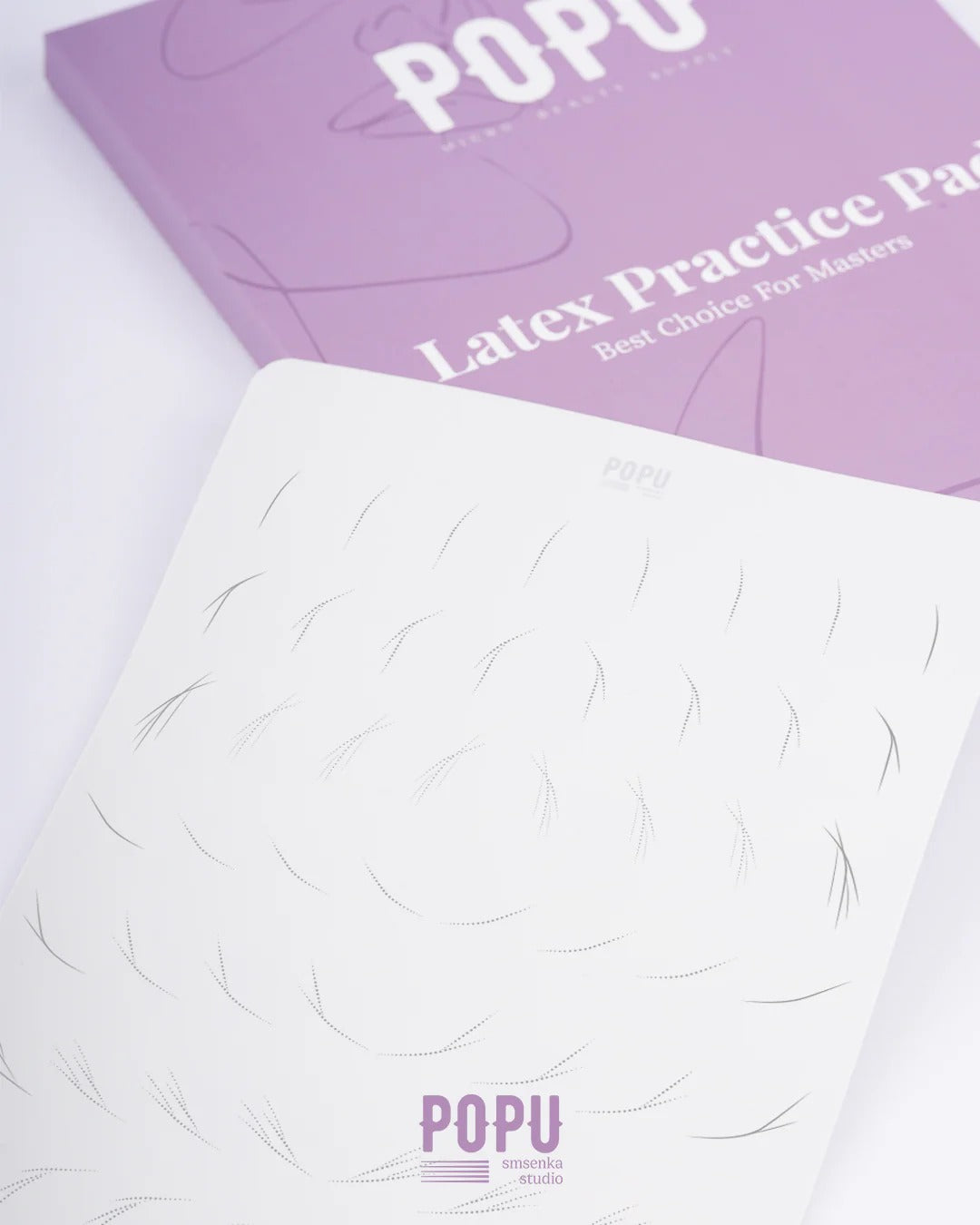 POPU & Sumei Smsenka Douyin Brows Practice Pads – 5-Sheet Set for PMU Beginners