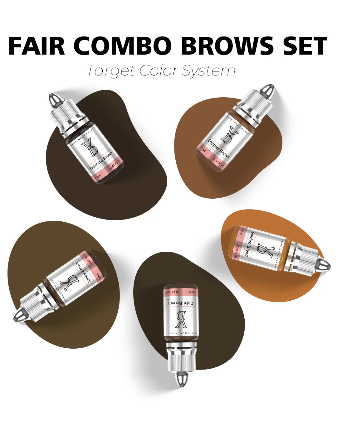 GOLDEN BLEND Powder Hybrid Pigment Collection - Free Shipping