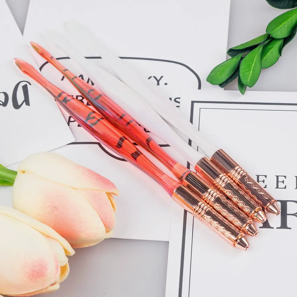 Pearl Gloss Big Belly Microblading Pen – Manual PMU Eyebrow & Lip Tattoo Pen