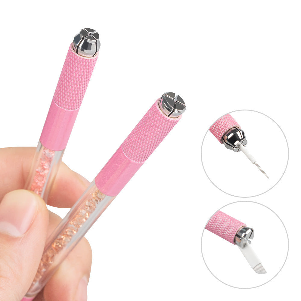 Premium Double-Ended Crystal Microblading Pen - 3 Pieces