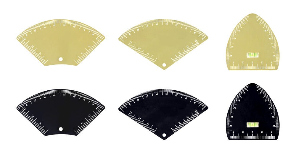 Premium Metal Brow Mapping Ruler — Precision Tool for Professional Brow Design