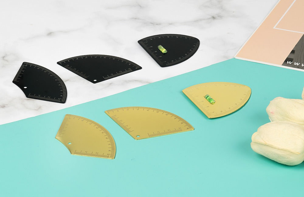 Premium Metal Brow Mapping Ruler — Precision Tool for Professional Brow Design