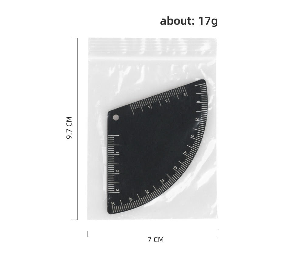 Premium Metal Brow Mapping Ruler — Precision Tool for Professional Brow Design