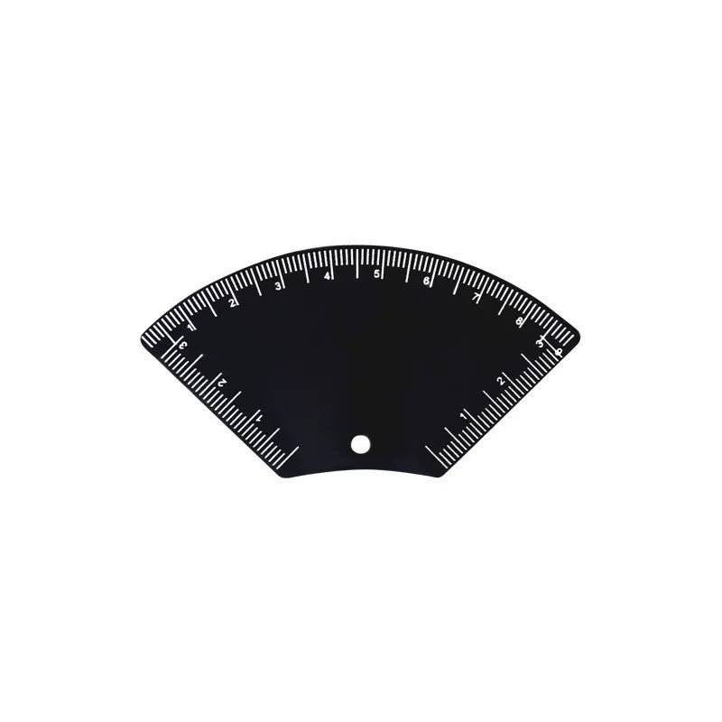 Premium Metal Brow Mapping Ruler — Precision Tool for Professional Brow Design