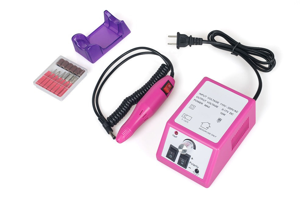 Professional 20,000 RPM Electric Nail Drill Machine Set – Adjustable Speed Manicure & Pedicure Tool