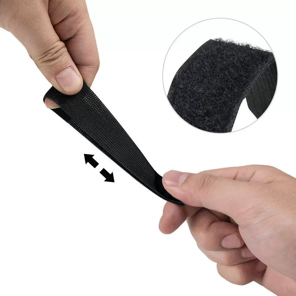 Professional Acrylic Eyelash Extension Length Mapping Board – Black & White Mixed Lash Display Tool
