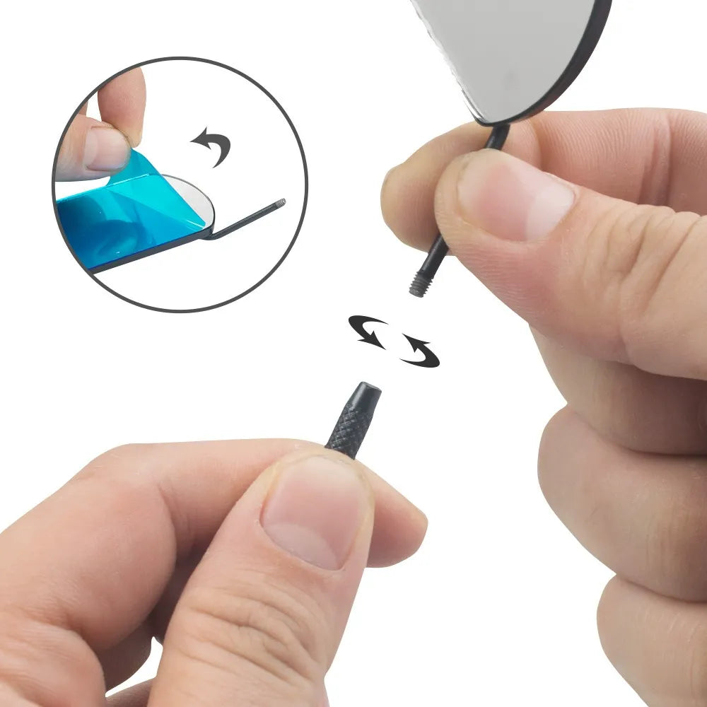Professional Lash Extension Inspection Mirror – Eyelash Checking & Styling Mirror
