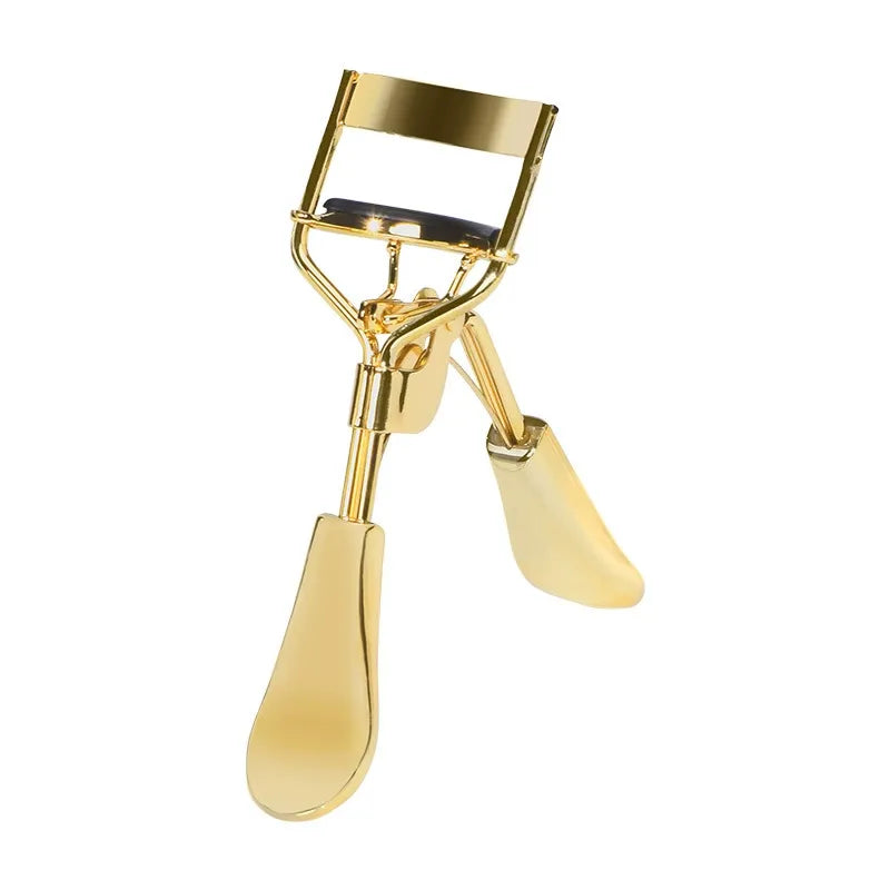 Professional Metal Eyelash Curler with Replaceable Silicone Pad – 4 Color Options