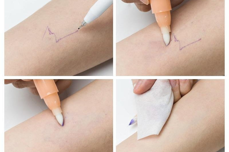 Professional PMU Marker Eraser Pen – Mapping & Positioning Mark Remover