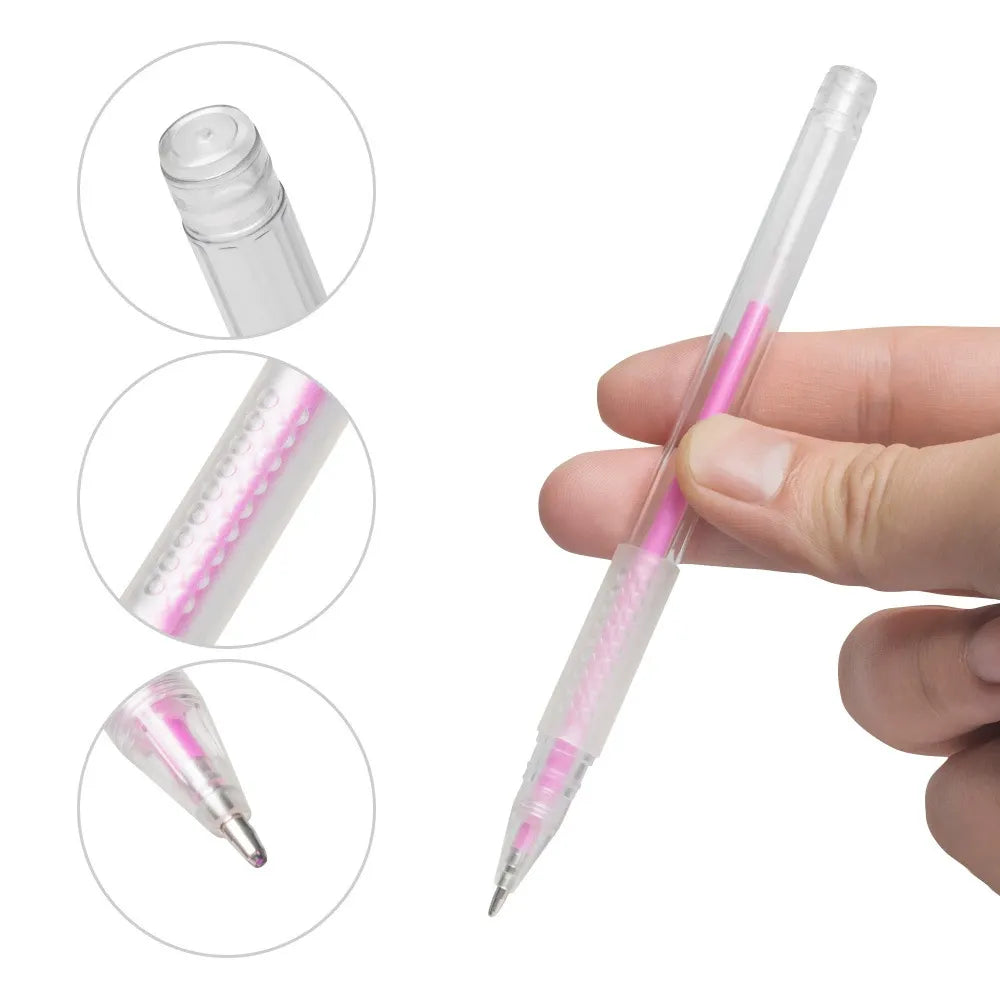 Professional PMU Precision Mapping Marker Pen with Replaceable Refills