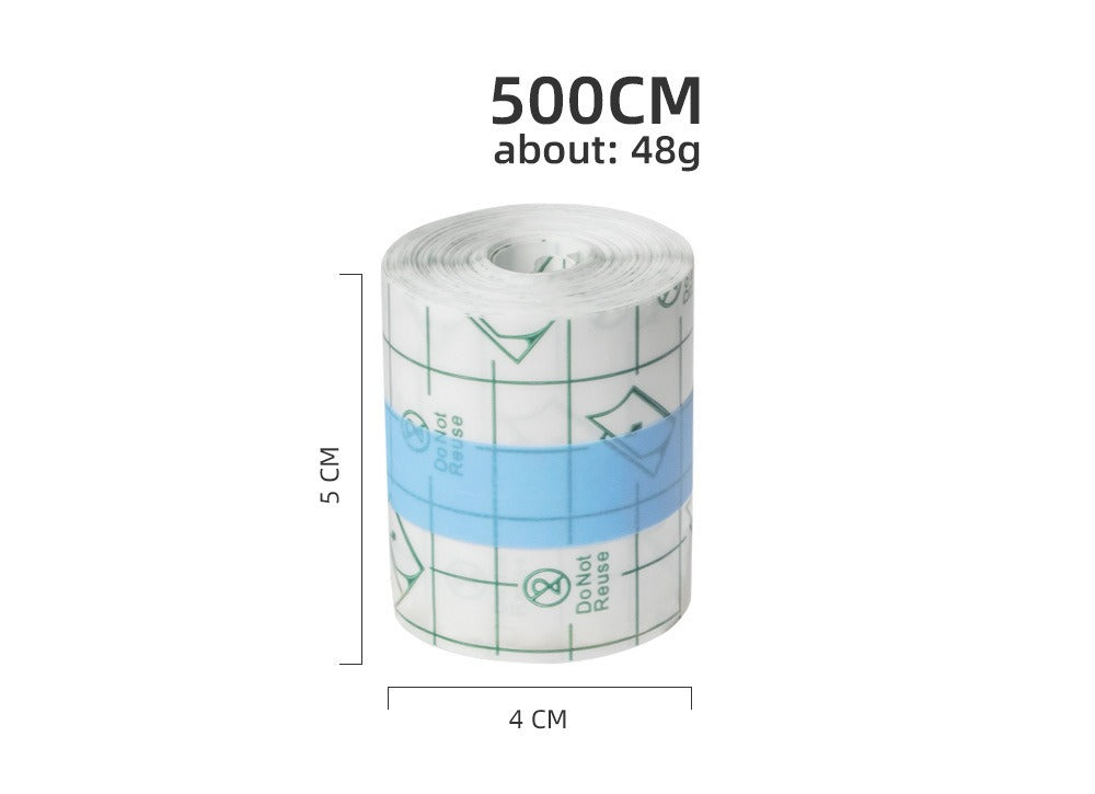 Professional Transparent PU Waterproof Film Roll – 5cm × 500cm for PMU & Beauty Use