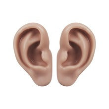 Realistic Silicone Ear Model | 3D Ear Practice Tool for Training & Demonstration (Pair / Set)