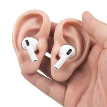 Realistic Silicone Ear Model | 3D Ear Practice Tool for Training & Demonstration (Pair / Set)