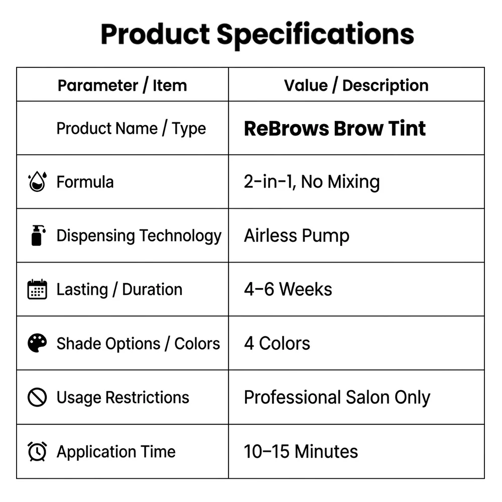 Rebrows 2-in-1 Eyebrow Tint
