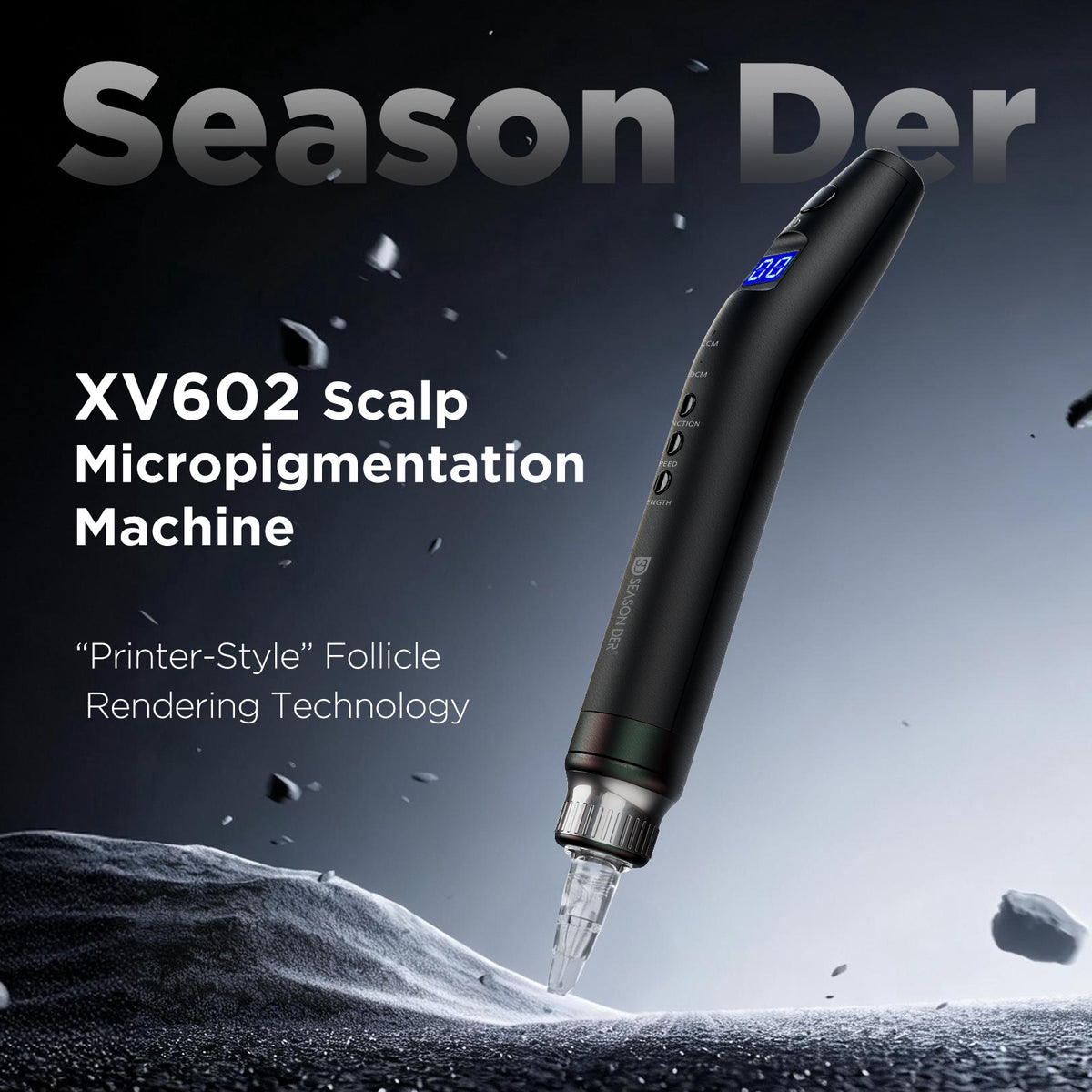 SEASON DER XV602 Scalp Micropigmentation Machine – Dot Matrix & Continuous SMP Modes