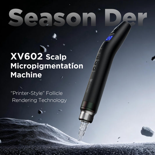 SEASON DER XV602 Scalp Micropigmentation Machine – Dot Matrix & Continuous SMP Modes