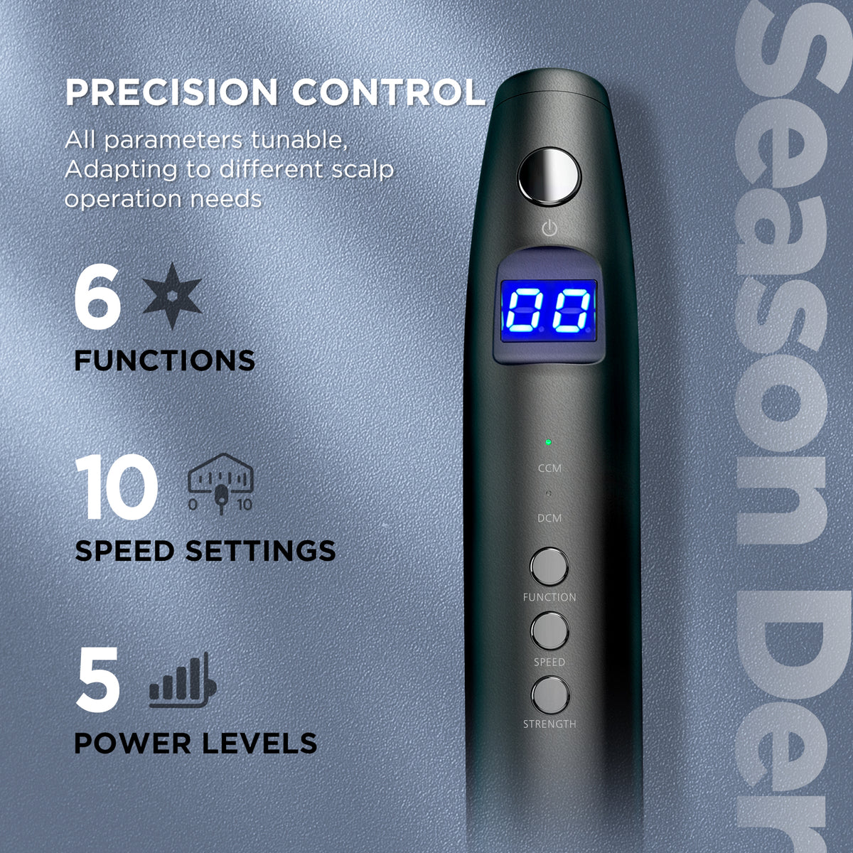 SEASON DER XV602 Scalp Micropigmentation Machine – Dot Matrix & Continuous SMP Modes