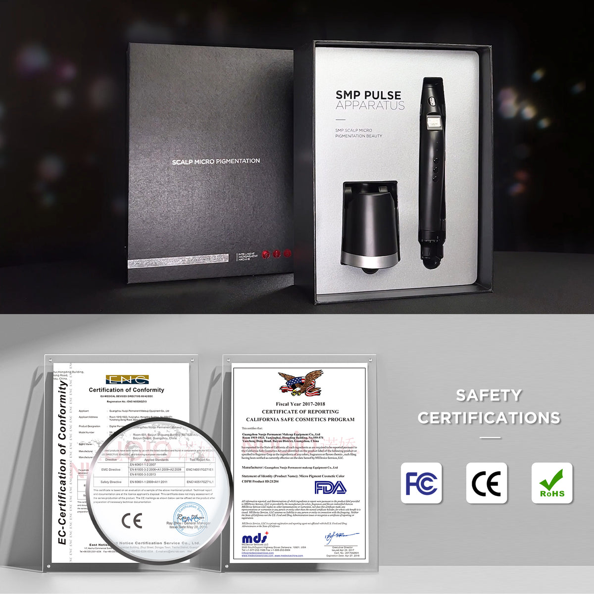 SEASON DER XV602 Scalp Micropigmentation Machine – Dot Matrix & Continuous SMP Modes