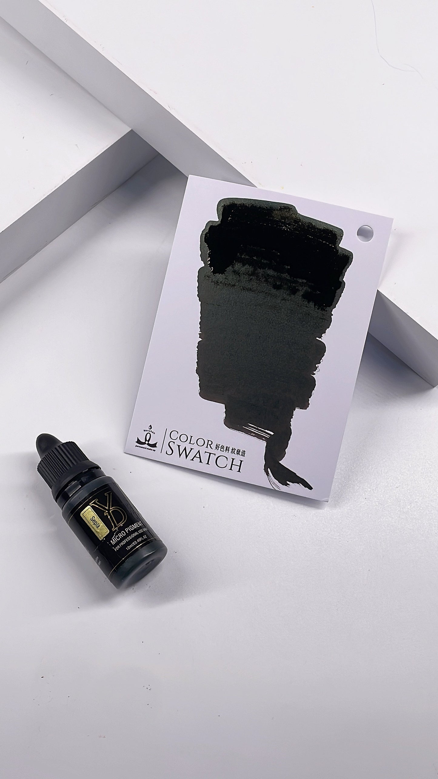 YD PMU Organisches Flüssigpigment 12ML Schwarze Kappe