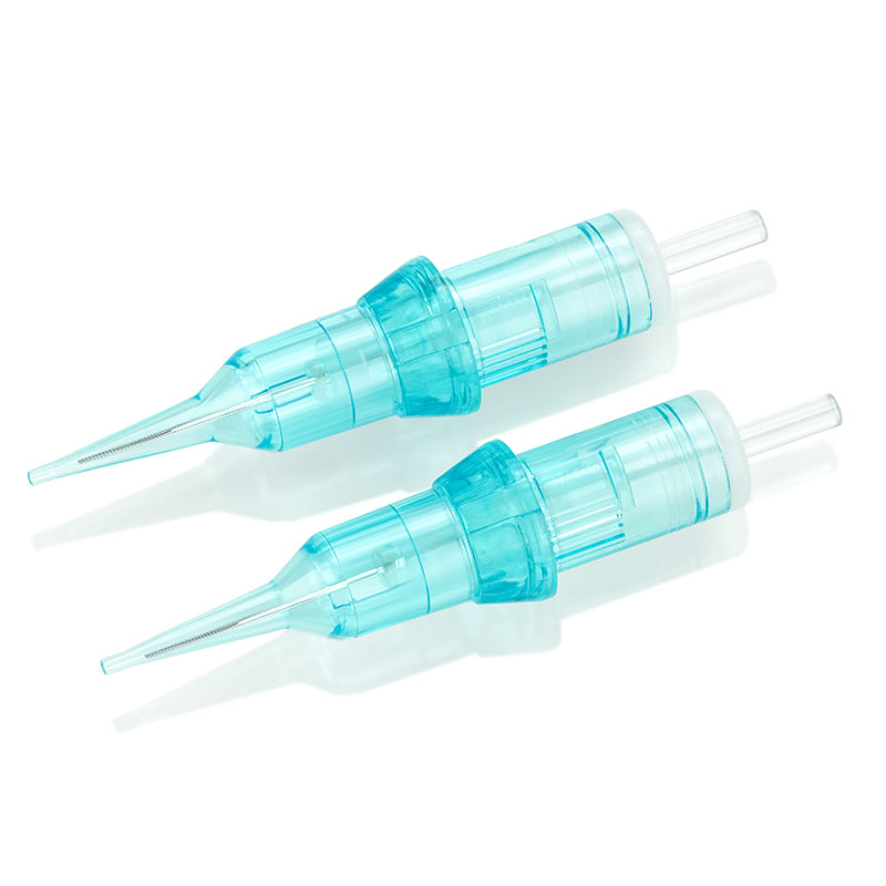 Biomaser Thunderlord Power Lake Blue PMU Tattoo Cartridges Needles – Box of 20