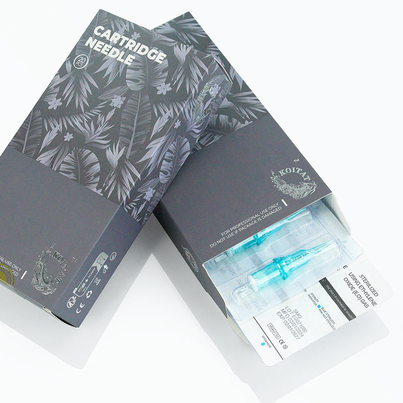 Biomaser Thunderlord Power Lake Blue PMU Tattoo Cartridges Needles – Box of 20