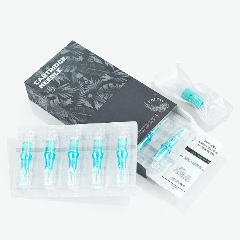 Biomaser Thunderlord Power Lake Blue PMU Tattoo Cartridges Needles – Box of 20