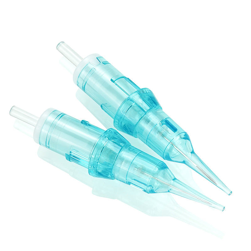 Biomaser Thunderlord Power Lake Blue PMU Tattoo Cartridges Needles – Box of 20