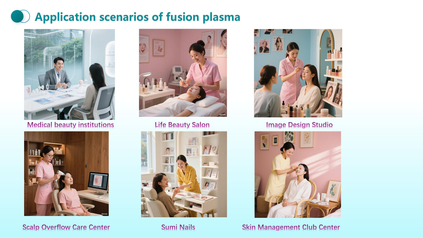 Fusion Plasma Machine – Cold & Hot Plasma Technology for Advanced Skin and Scalp Regeneration