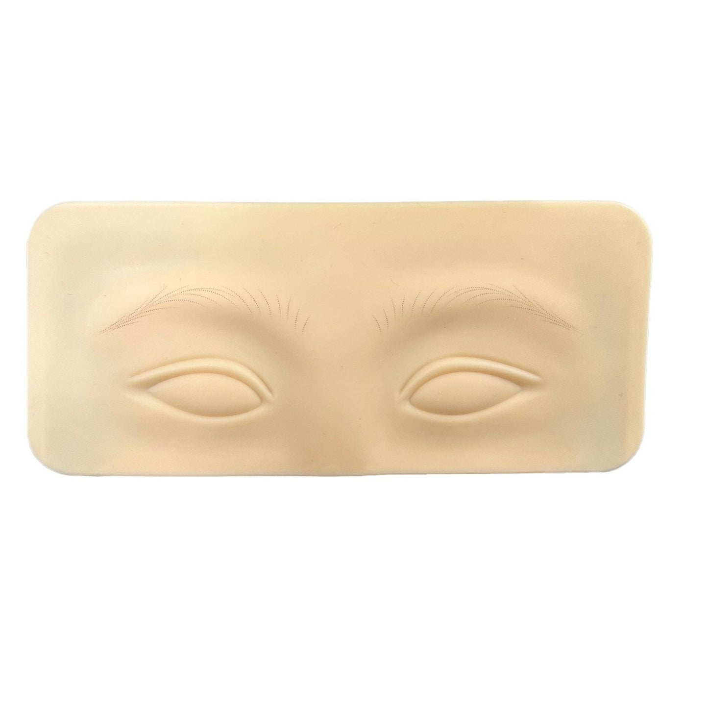 Silicone Eyebrow & Eye Practice Skin – Realistic Training Pad for PMU & Tattoo Beginners