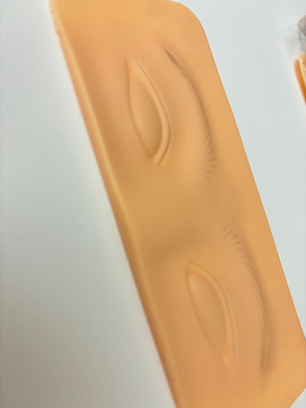 Silicone Eyebrow & Eye Practice Skin – Realistic Training Pad for PMU & Tattoo Beginners