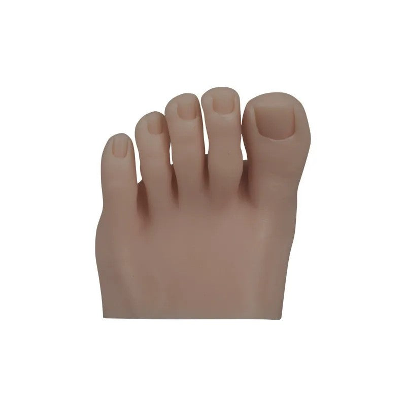 Silicone Nail Practice Foot Model – Realistic Pedicure Training Tool