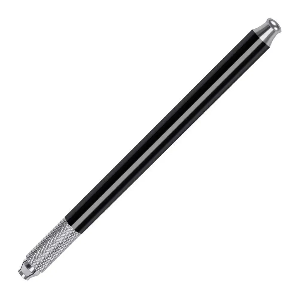 Single-Ended Slim-Waist Manual PMU Pen – Cross-Slot Microblading Blade Holder