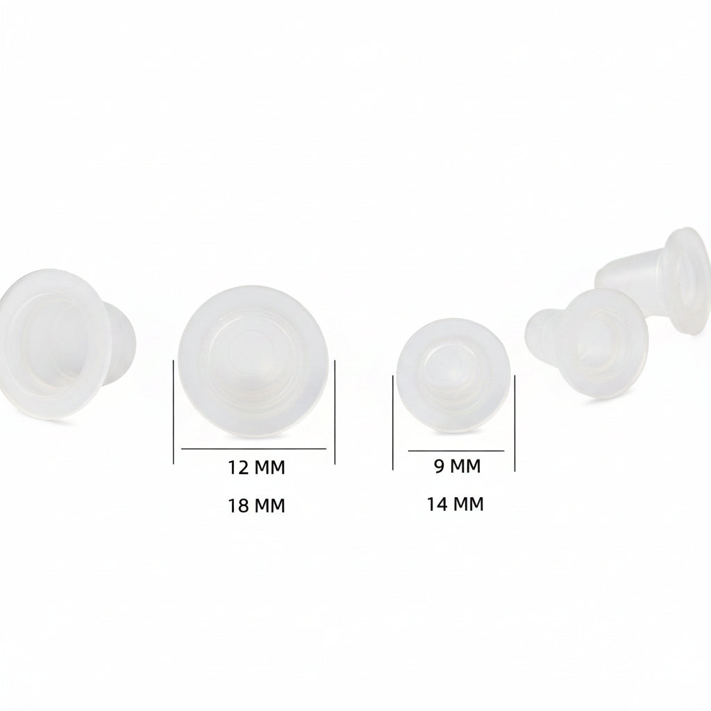 Soft Silicone PMU Pigment Cups – 100PCS/PACK