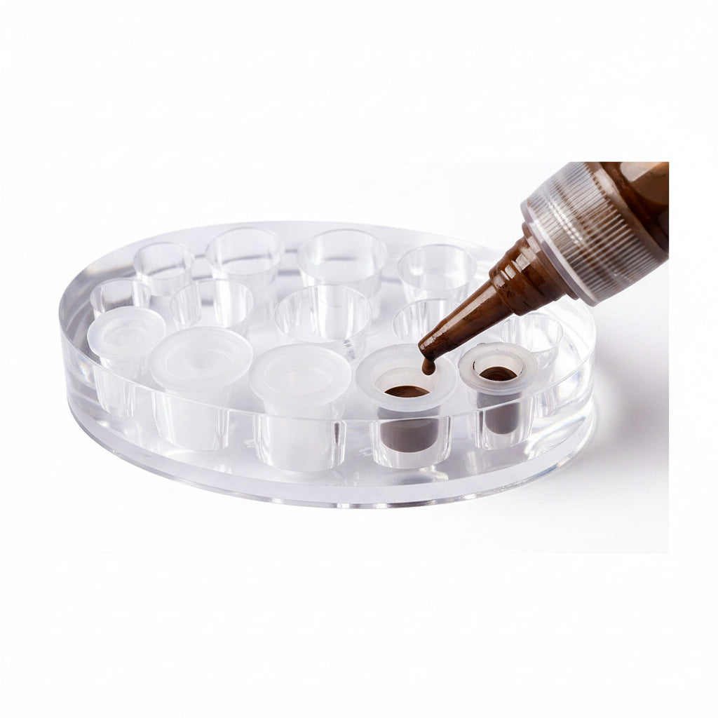 Soft Silicone PMU Pigment Cups – 100PCS/PACK