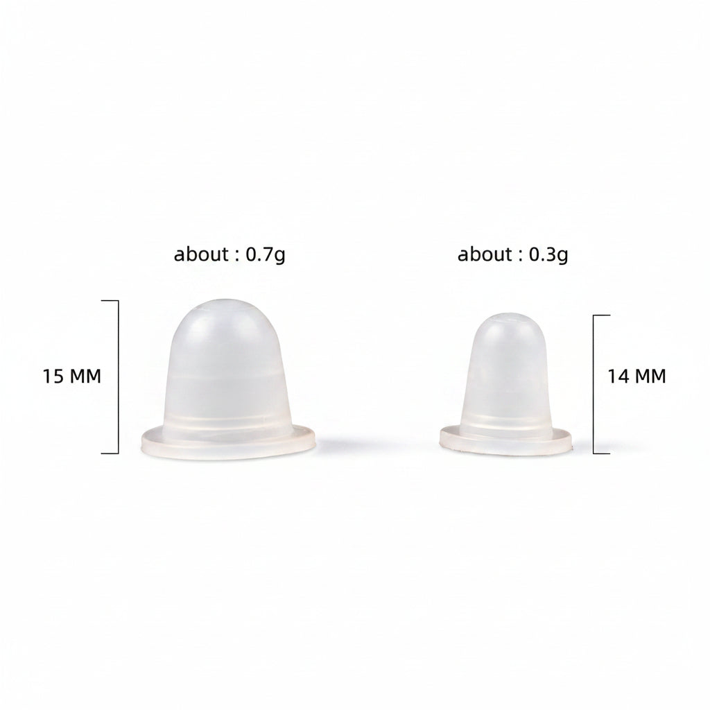 Soft Silicone PMU Pigment Cups – 100PCS/PACK