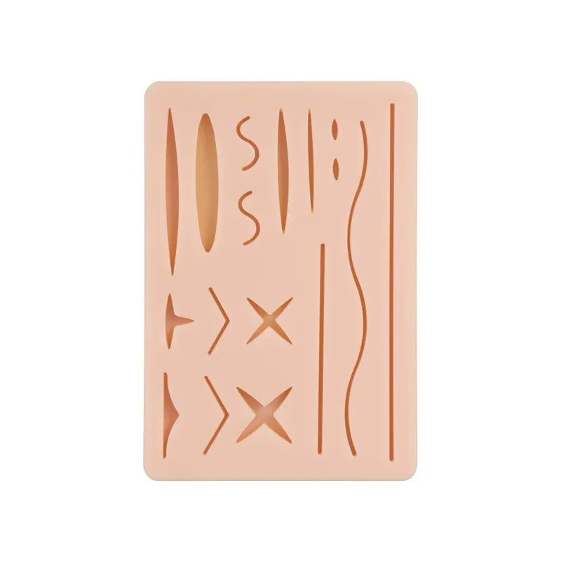 Suture Practice Silicone Skin Pads | Wound Closure Training Module Set (5 Models)