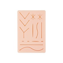 Suture Practice Silicone Skin Pads | Wound Closure Training Module Set (5 Models)