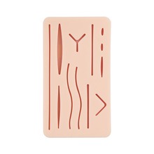 Suture Practice Silicone Skin Pads | Wound Closure Training Module Set (5 Models)