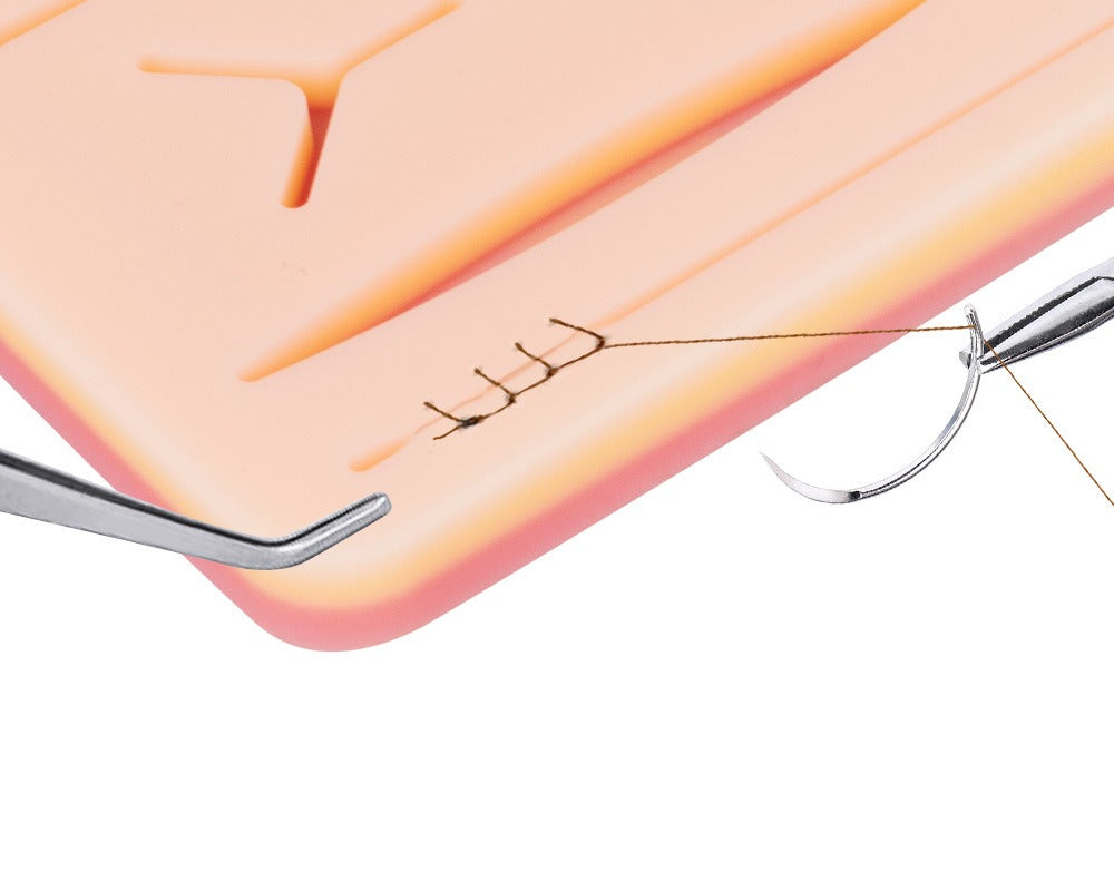 Suture Practice Silicone Skin Pads | Wound Closure Training Module Set (5 Models)