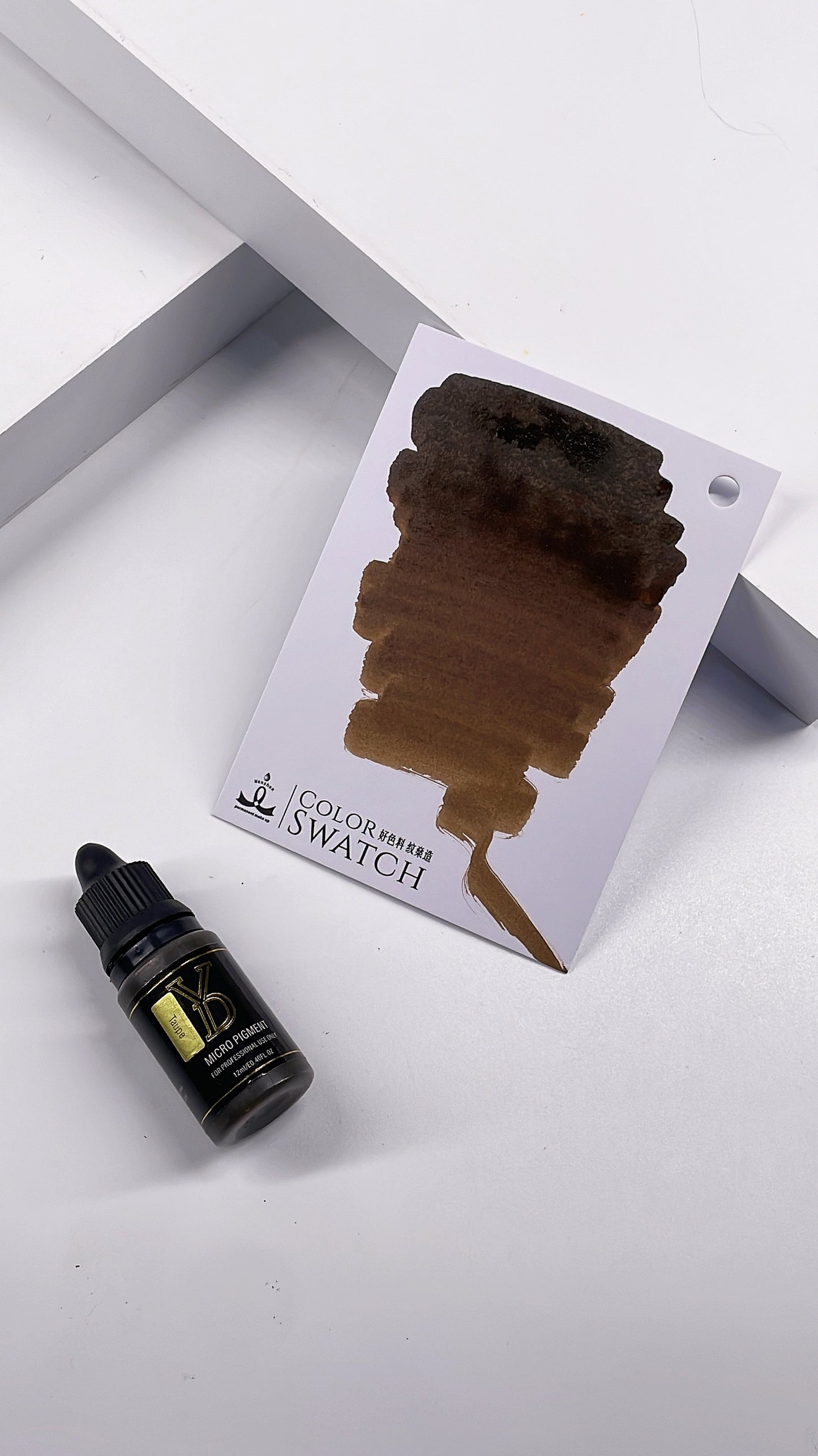 YD PMU Organisches Flüssigpigment 12ML Schwarze Kappe