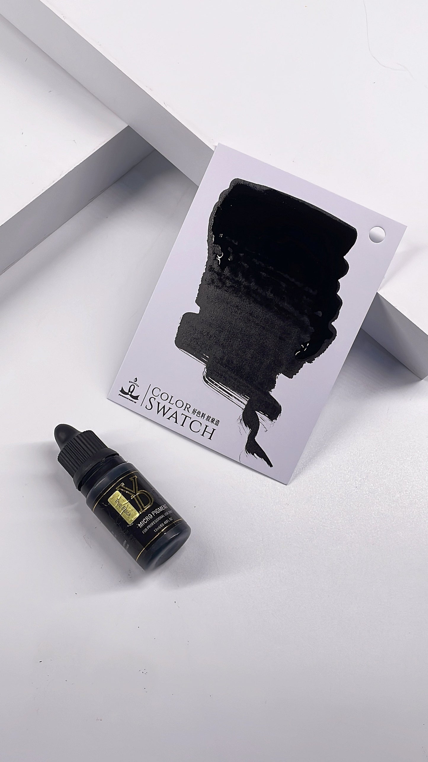 YD PMU Organisches Flüssigpigment 12ML Schwarze Kappe