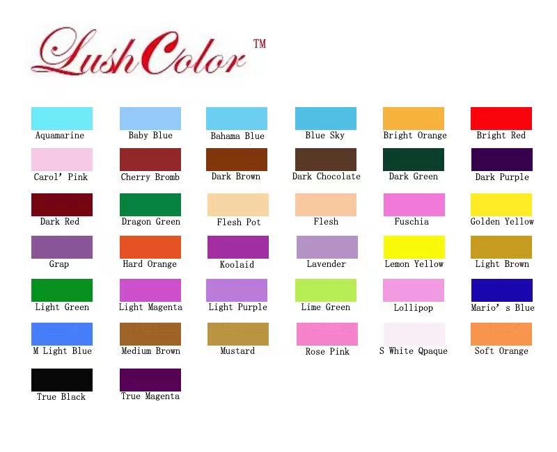 Lushcolor 30ml Tattoo Inks