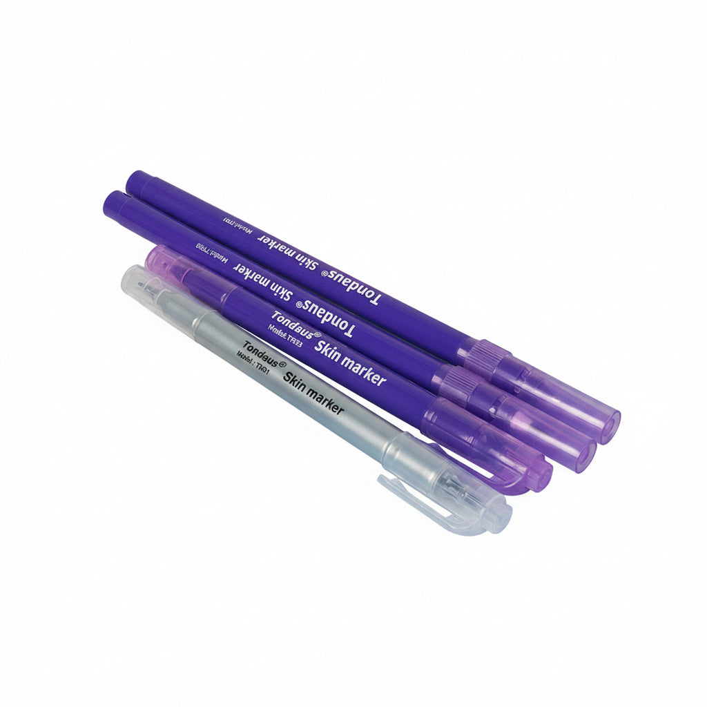 Tondaus Professional PMU Skin Marker Pen – 0.5mm / 1.0mm Single & Dual Tip Mapping Pens