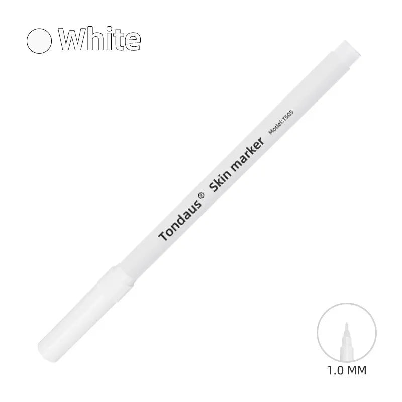 Tondaus Professional PMU Skin Marker Pen – 0.5mm / 1.0mm Single & Dual Tip Mapping Pens