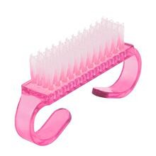 Translucent Nail Cleaning Brush – Mini Horn Handle Nail Brush for Manicure & Beauty Care