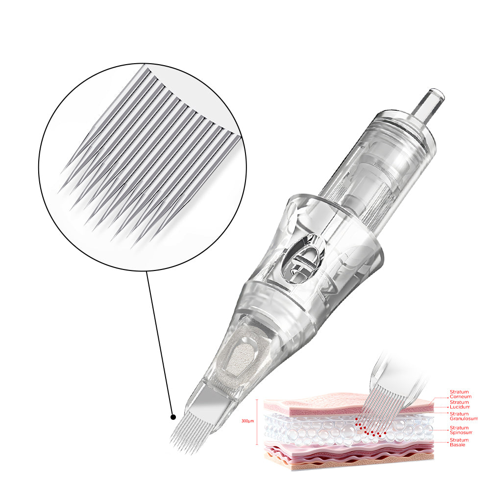 V6 Universal Needle Cartridge – UX14/0.18-ST and UX12/0.25-ST (10PCS/Box)