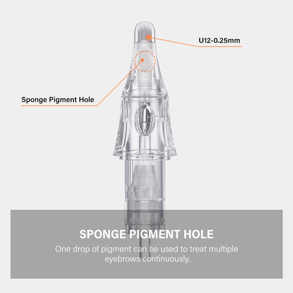 V6 Universal Needle Cartridge – UX14/0.18-ST and UX12/0.25-ST (10PCS/Box)