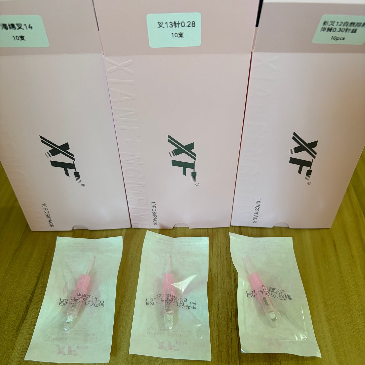 XF Upgrade UX14 Special PMU Needle - 10PCS/Box (For Use Only with XF Machines – Not Compatible with Other Devices)